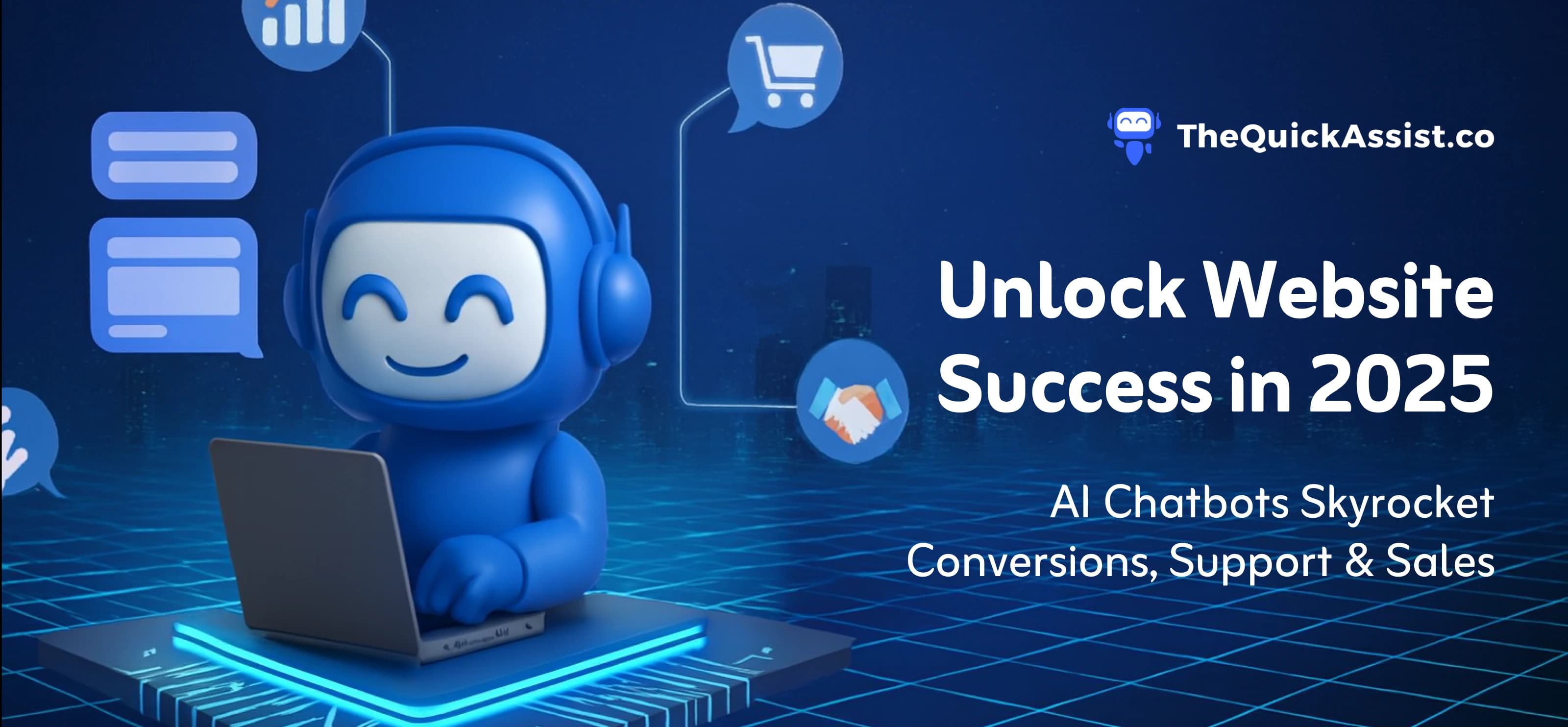 Unlock Website Success in 2025: How AI Chatbots Skyrocket Conversions, Support & Sales