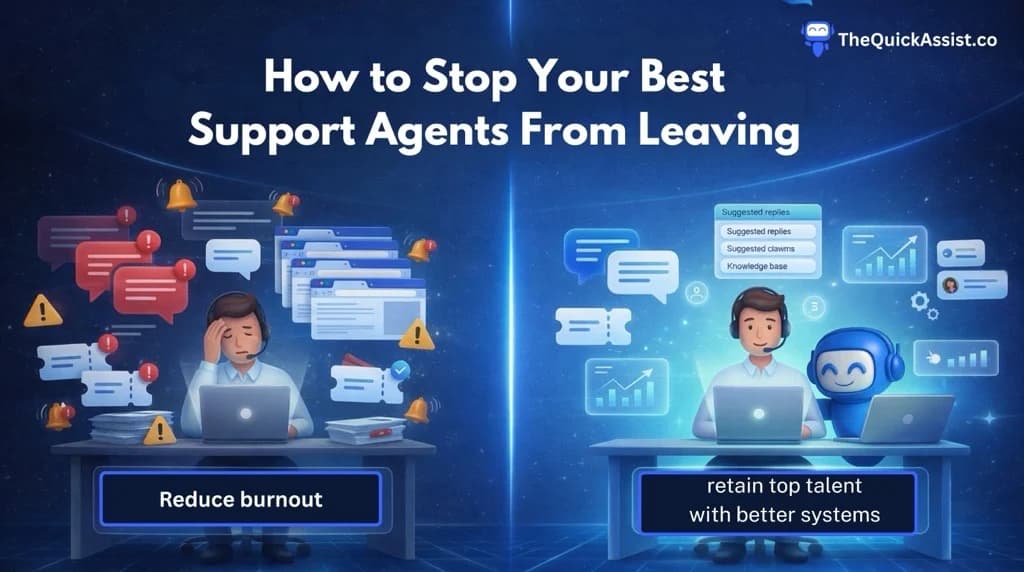 How to Stop Your Best Support Agents from Leaving