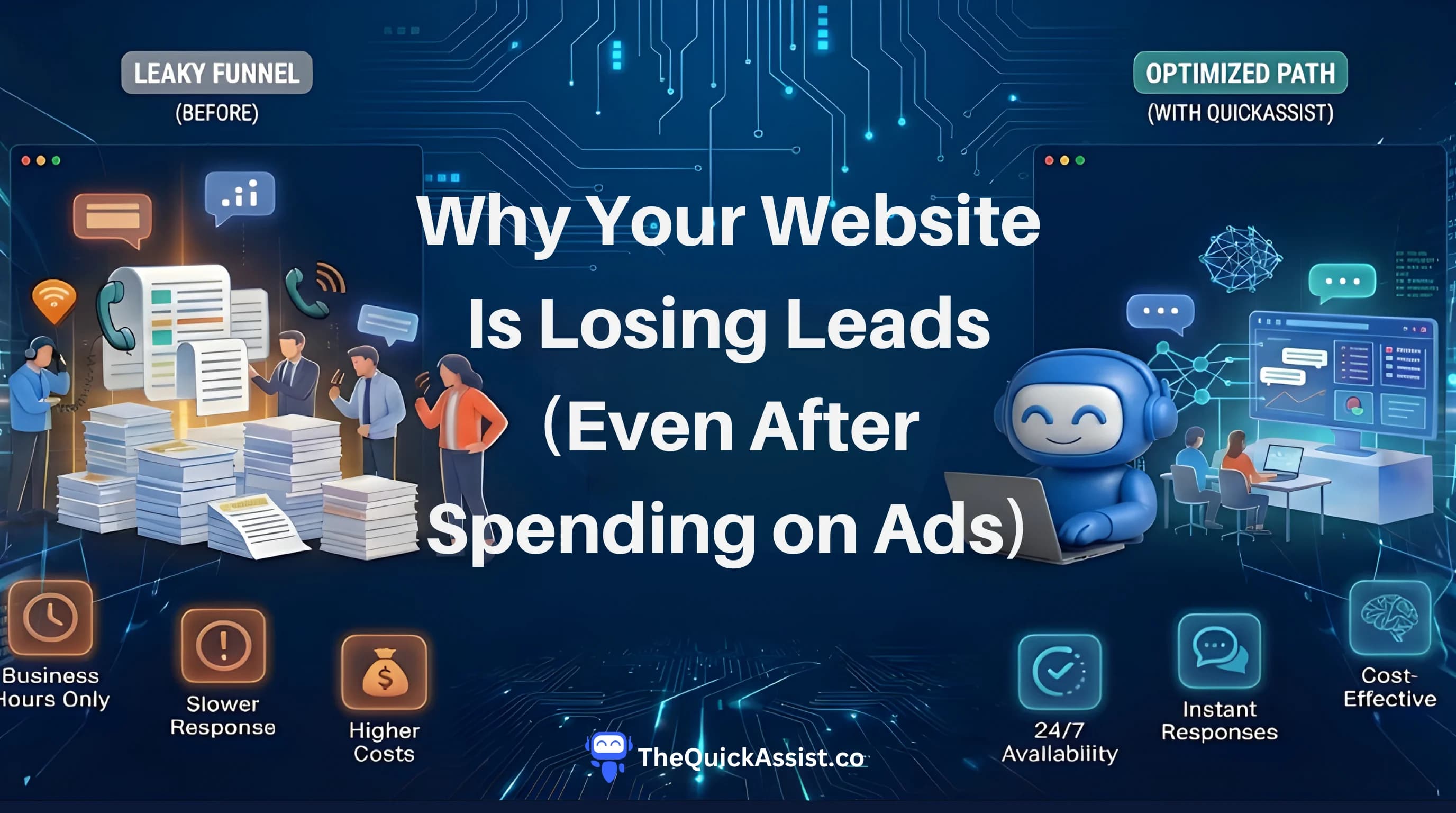 Why Your Website Is Losing Leads (Even After Spending on Ads)