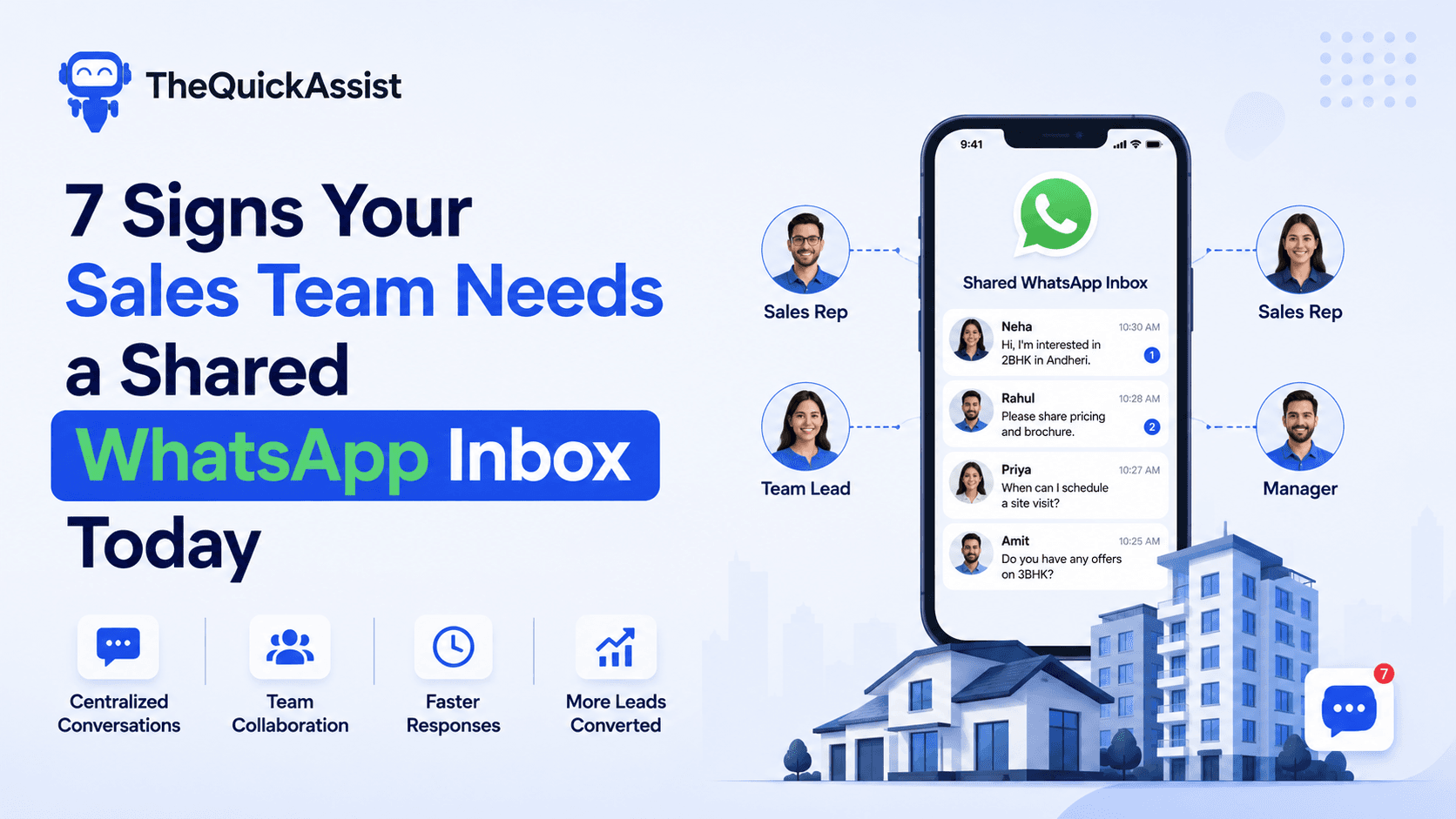 7 Signs Your Sales Team Needs a Shared WhatsApp Inbox Today