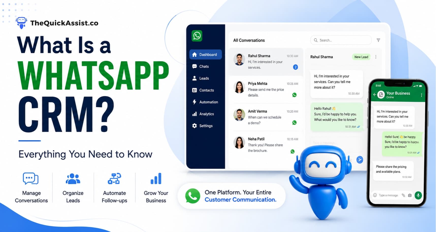 What Is a WhatsApp CRM? Everything You Need to Know