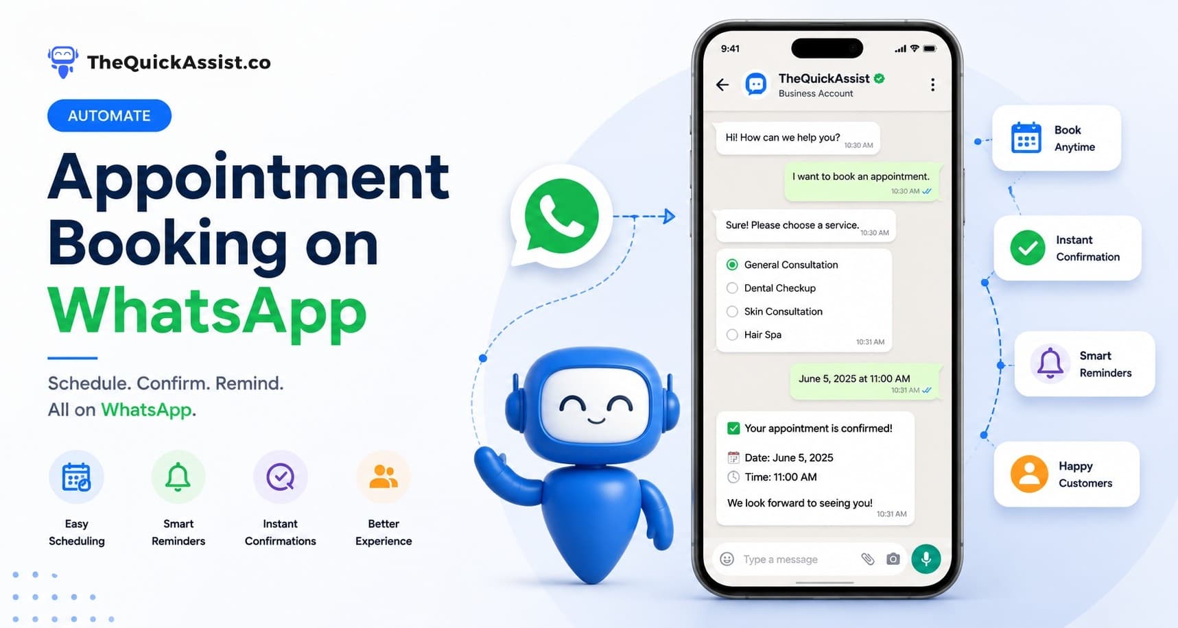 How Businesses Reduce Missed Appointments Using WhatsApp Automation