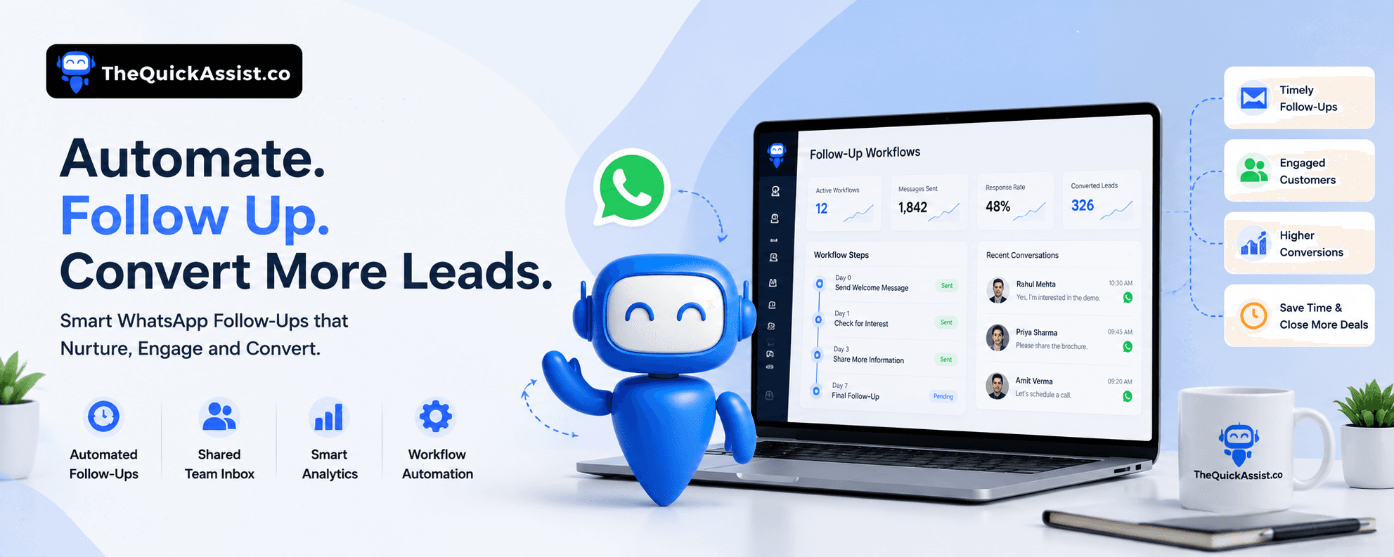 How Automated WhatsApp Follow-Ups Help Businesses Convert More Leads