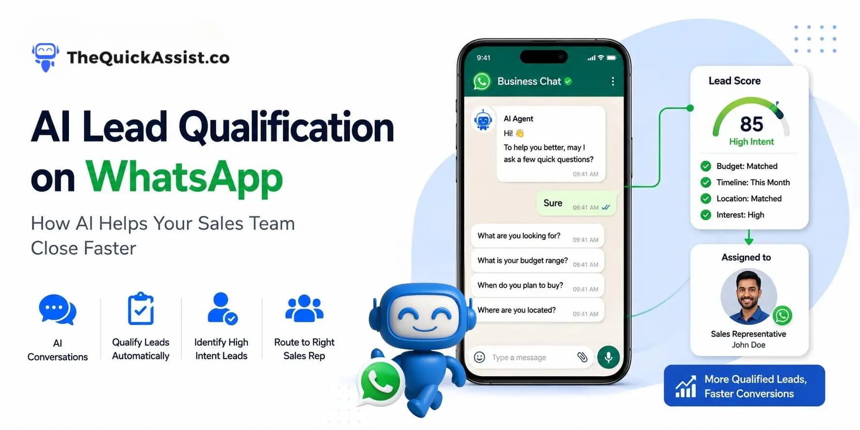 Lead Qualification on WhatsApp: How AI Helps Sales Teams Close Faster
