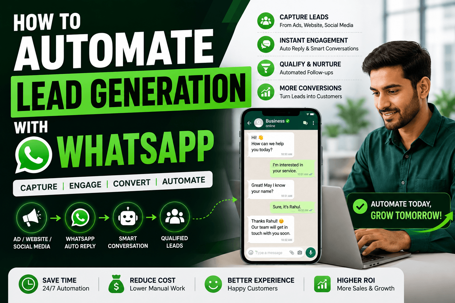 How to Automate Lead Generation with WhatsApp: A Complete Business Guide (2026)